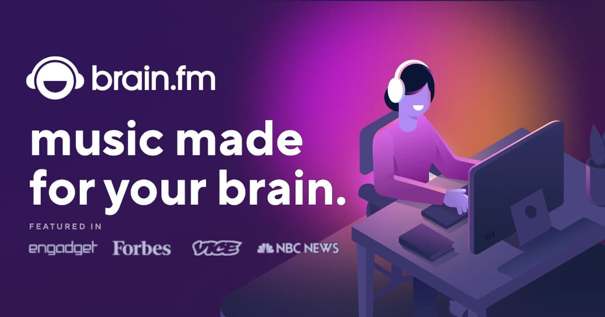 Screenshot or logo of Brain.fm tool