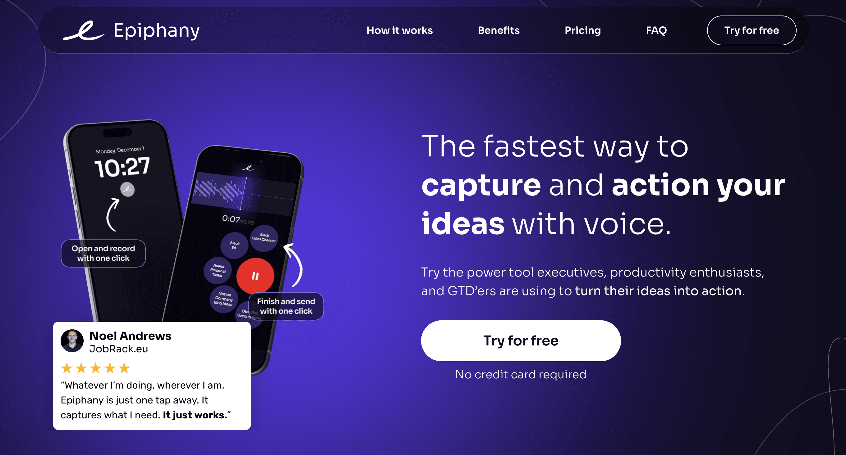 Screenshot or logo of Epiphany tool